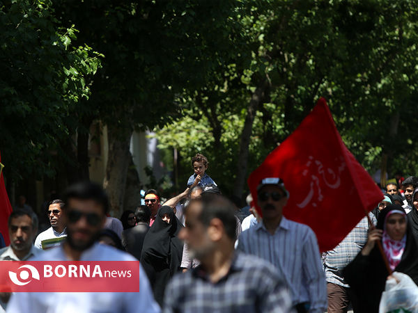 راهپیمایی روز جهانی قدس در تهران - ۱