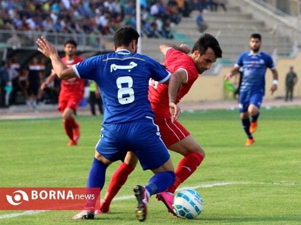 دیدار فوتبال پارس جم جنوبی - سپیدرود رشت