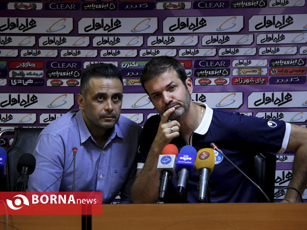 نشست خبری پیش از دربی مربیان استقلال -پرسپولیس