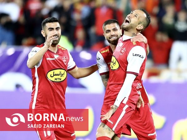 دیدار تیم های پرسپولیس تهران -ملوان بندرانزلی