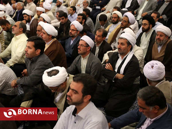 دیدار مسئولان، کارگزاران و دست‌اندرکاران حج با رهبر انقلاب