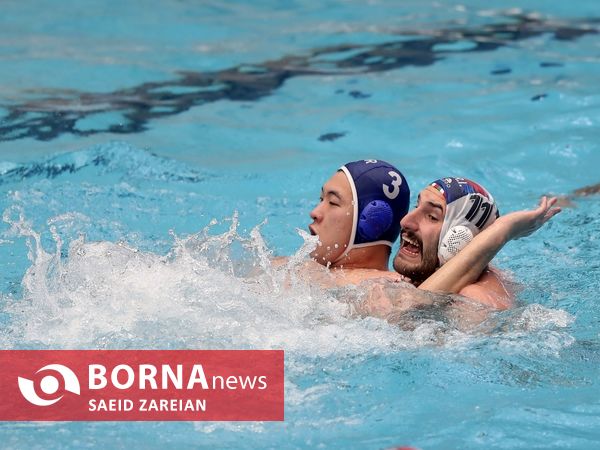 رقابت‌های واترپلو قهرمانی آسیا| ایران - کره جنوبی