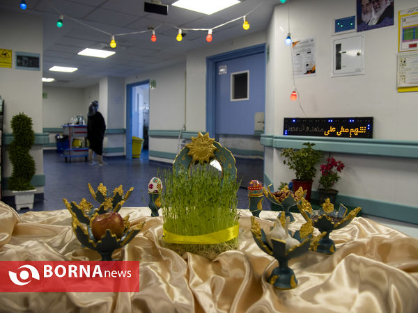 هفت سین در بیمارستان های قم