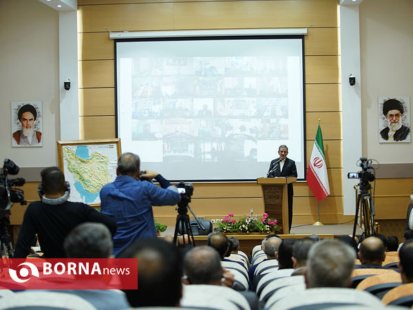 رونمایی از سامانه جامع مدیریت زمین با حضور معاون اول رئیس جمهوری