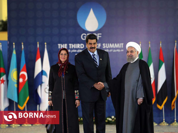 استقبال روحانی از روسای جمهوری شرکت کننده در اجلاس گازی