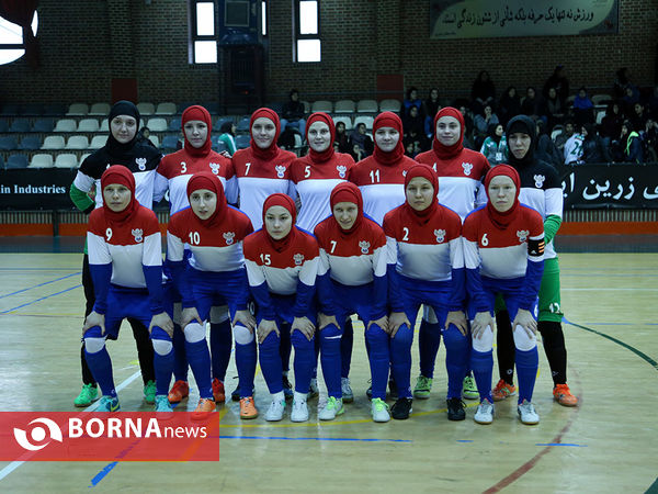 دیدار تیم های ملی فوتسال زنان ایران و روسیه