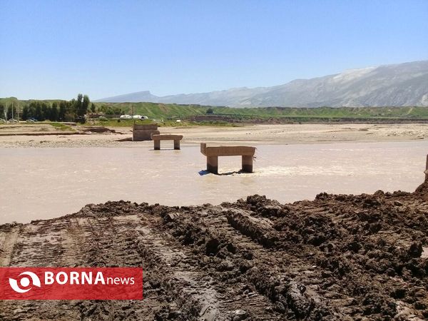 حال وهوای روستای چم مهر پس از سیل
