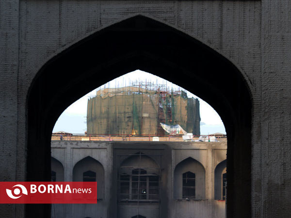 نجف - ساخت صحن حضرت زهرا و ترمیم گنبد حرم امام علی (ع)