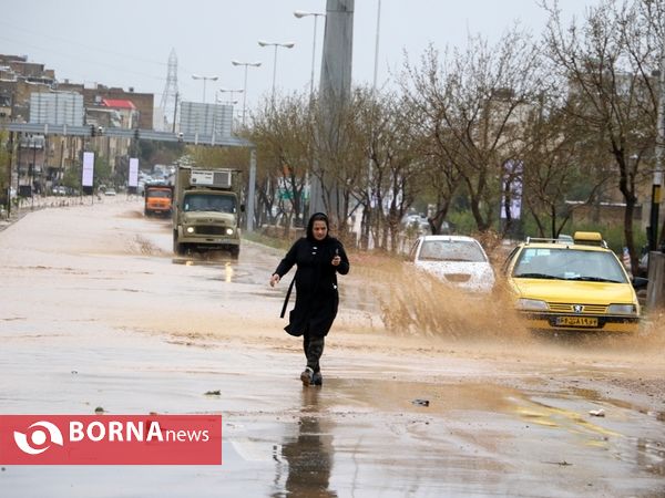 دومین روز سیلاب و آبگرفتگی در شیراز