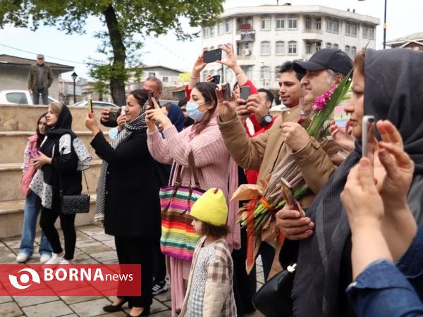 مراسم استقبال از قهرمانان آسیایی قایقرانی در بندرانزلی