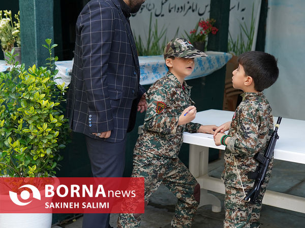 مراسم چهلم شهید اسماعیل احمدی