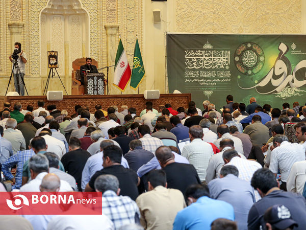 برگزاری مراسم دعای عرفه در حرم شاهچراغ(ع)