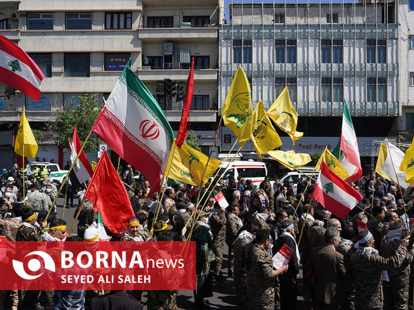 راهپیمایی روز جهانی قدس در تهران