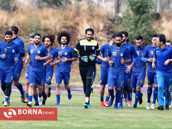 اولین تمرین تیم استقلال تهران با محمود فکری