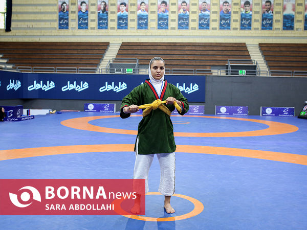 شیدا فهیمی-۲۶ ساله ، از تهران ، عضو تیم ملی کشتی آلیش