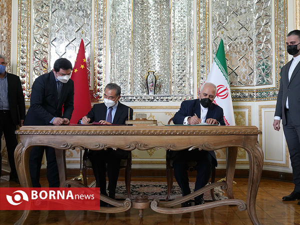 امضای سند جامع همکاری های ۲۵ ساله ایران و چین