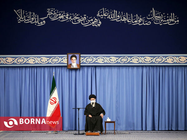 دیدار دست‌اندرکاران مراسم سالگرد شهید سلیمانی با رهبر انقلاب اسلامی