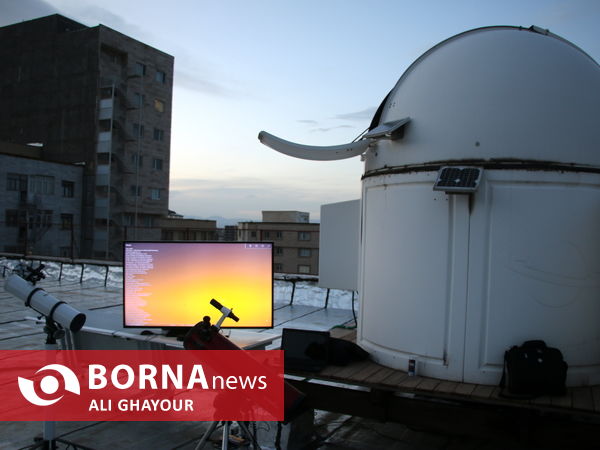 تلاش برای رویت هلال ماه شوال در ارومیه 