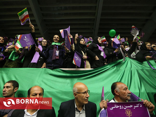 دکتر روحانی در جمع مردم اردبیل