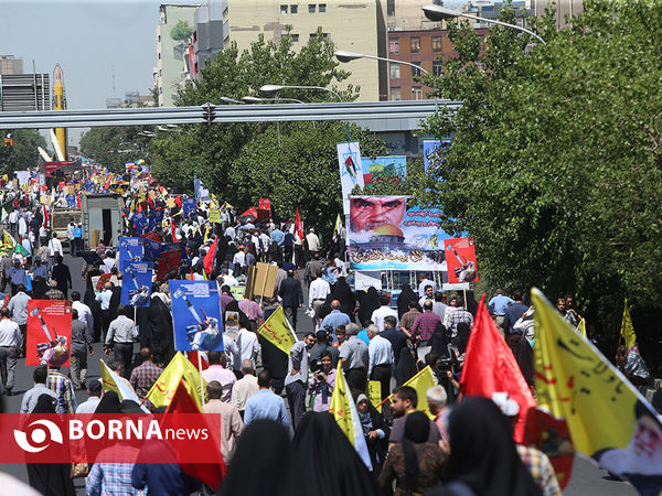 راهپیمایی روز جهانی قدس در تهران - ۱