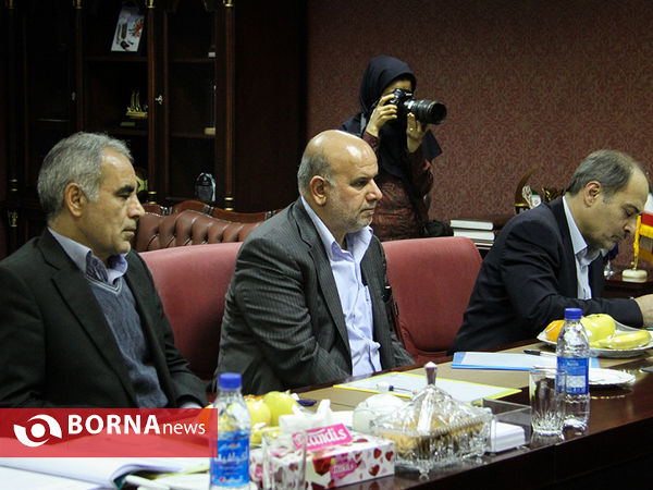 دیدار وزیر ورزش و جوانان با اعضاء فدراسیون فوتبال