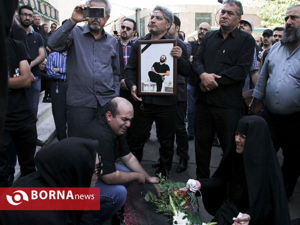 تشییع پیکر مهدی شادمانی