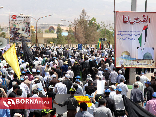 راهپیمایی روز قدس - سمنان