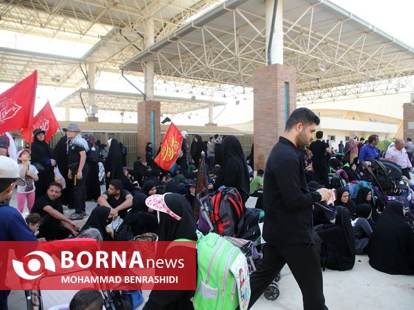 دلدادگان حسینی مرز شلمچه