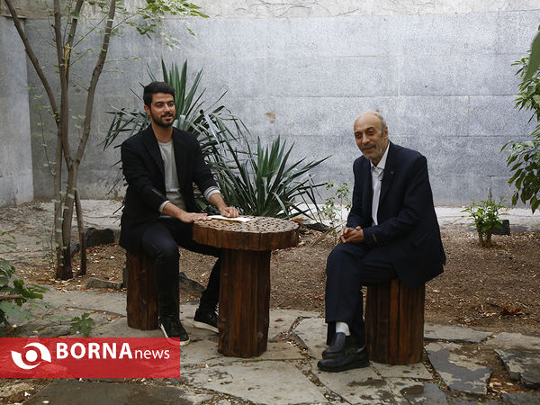 حضور مجید شاپوری در خبرگزاری برنا