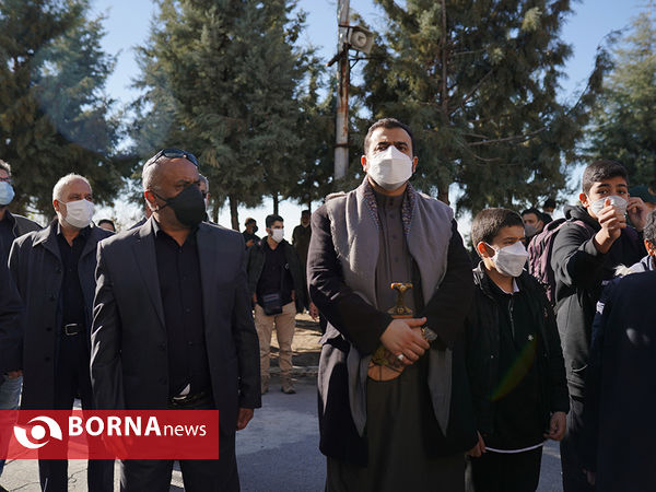 تشییع پیکر شهید حاج حسن ایرلو