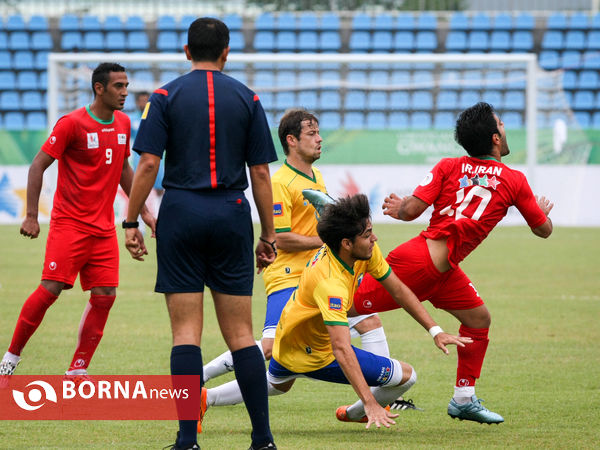 مسابقه تیم های دانشجویان ایران و برزیل