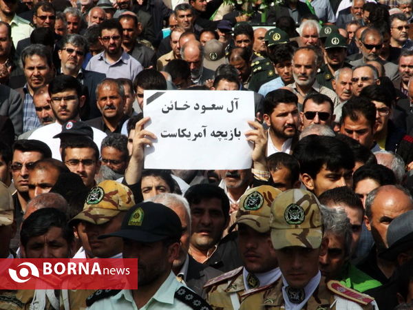 تشییع پیکر جانباختگان منا در اردبیل