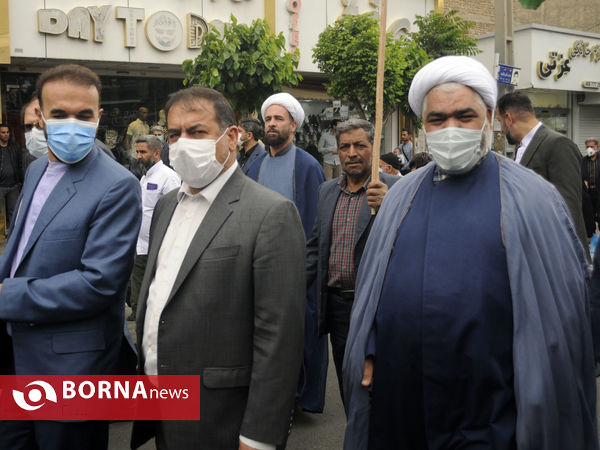 راهپیمایی روز قدس- شهرستان قدس
