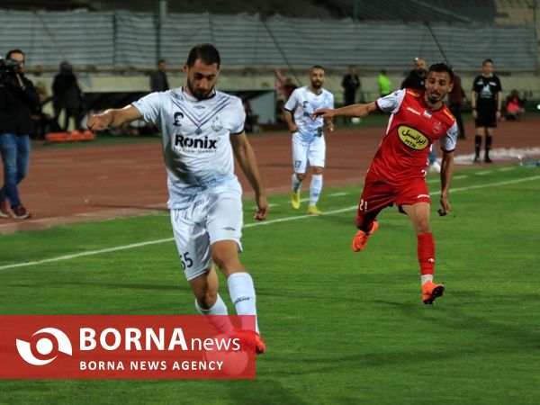 دیدار تیم های فوتبال پرسپولیس _ ملوان