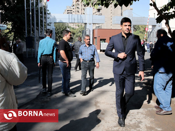 تشییع پیکر جعفر کاشانی پیشکسوت فوتبال