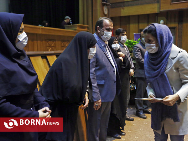 مراسم تجلیل از بانوان قهرمان مربیان ، داوران بین‌المللی استان فارس