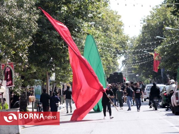 عزاداری روز عاشورا در انزلی