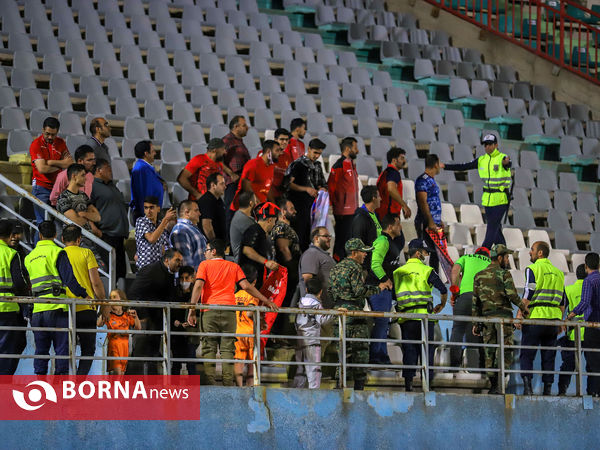 دیدار تیم های فوتبال آلومینیوم - نساجی