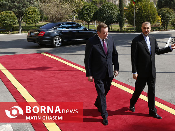 دیدار وزرا خارجه ایران و بلاروس