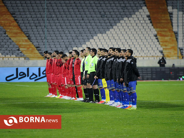 دیدار تیم های فوتبال پرسپولیس - گل گهر