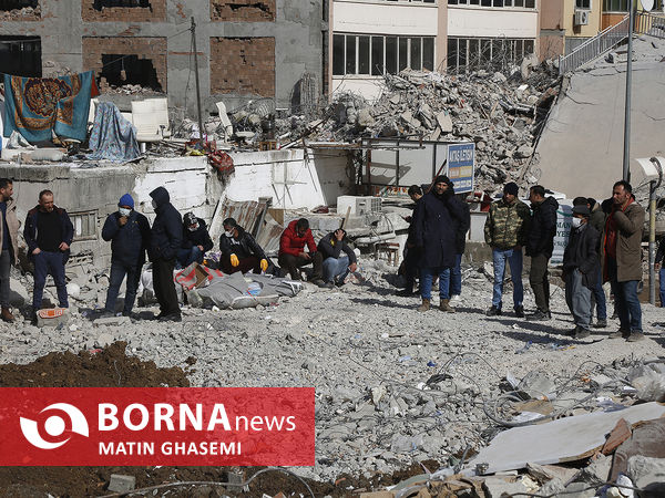 شهر آدمیان ترکیه بعد از زلزله مرگبار ۱۸ بهمن