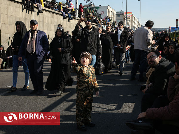تشییع پیکر سردار شهید حاج قاسم سلیمانی در تهران