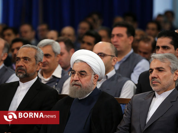   دکتر روحانی در دیدار دست اندرکاران اجرای طرح سرشماری عمومی نفوس و مسکن95