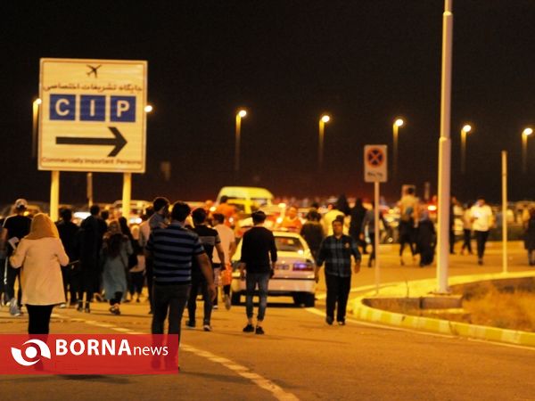 در حاشیه حضور تیم ملی فوتبال ایران- فرودگاه امام خمینی