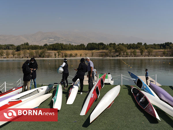 مسابقات قایقرانی بانوان -  آبهای آرام