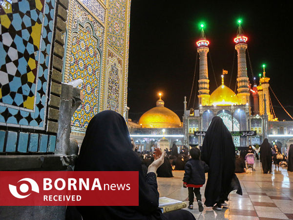 مراسم احیای شب نوزدهم ماه رمضان در حرم کریمه اهل‌بیت(س) 