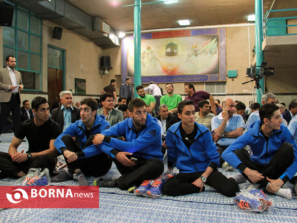 دیدار اهالی ورزش با یادگار امام
