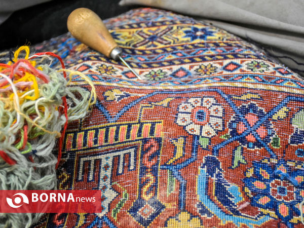 رفوگری فرش دستباف ، هنری اصیل اما گمنام