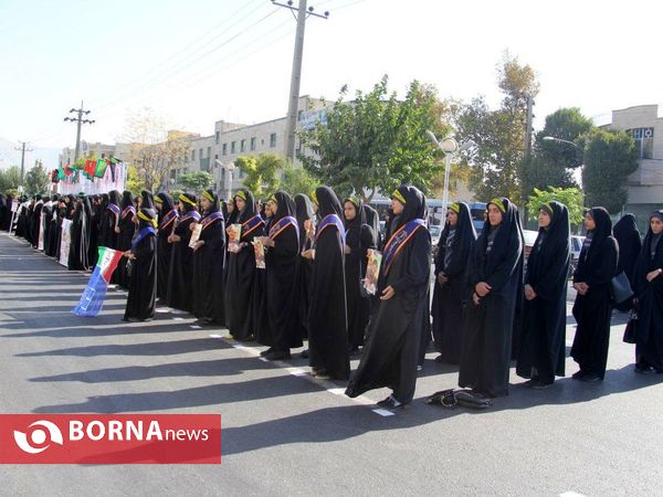 مراسم هفته دفاع مقدس- شهرستان قدس