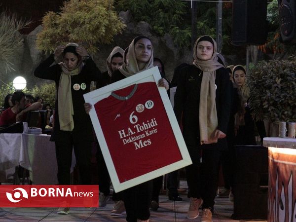 آیین رونمایی از پیراهن تیم فوتبال صنعت مس کرمان